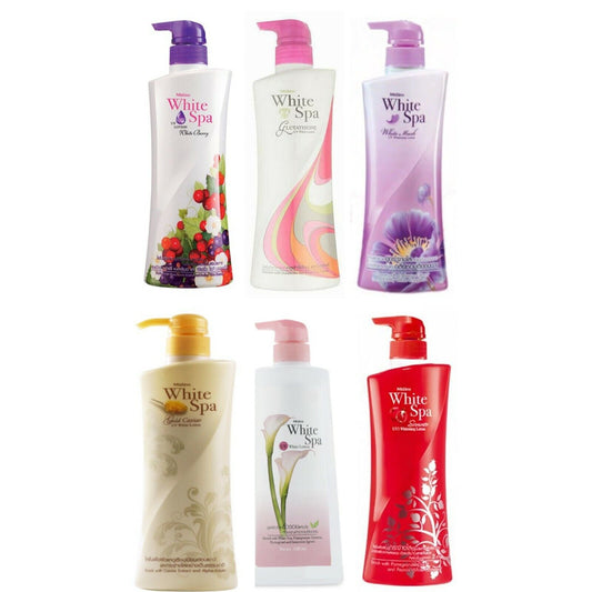 400ml Mistine White Spa Skin Care UV Whitening Body Moisturizers Lotion Beauty
