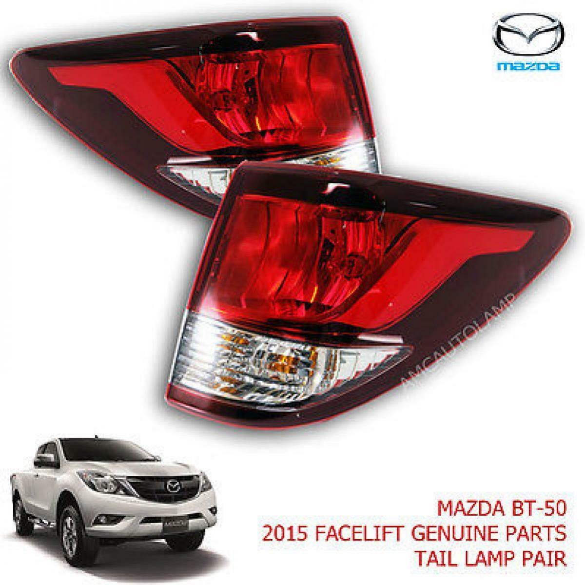 11-17 Mazda BT-50 BT50 Pickup Ute Tail Lamp LightGenuine Parts Facelift Pair
