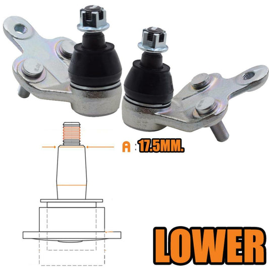 2 PCs Ball Joint Lower For Toyota Camry ACV30 2001 2002 03-2005 Sedan