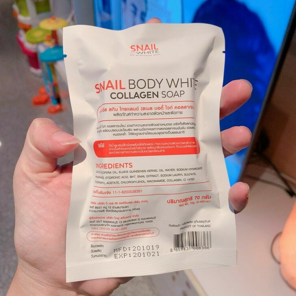 Snail White Snail Body White Collagen Soap 70 g