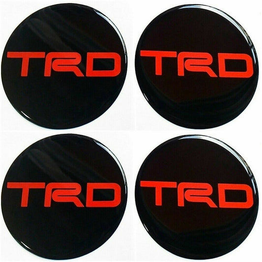 4pcs # Wheel Center Cap Domed Gel Sticker Decal for 50 55 60 65 70 mm