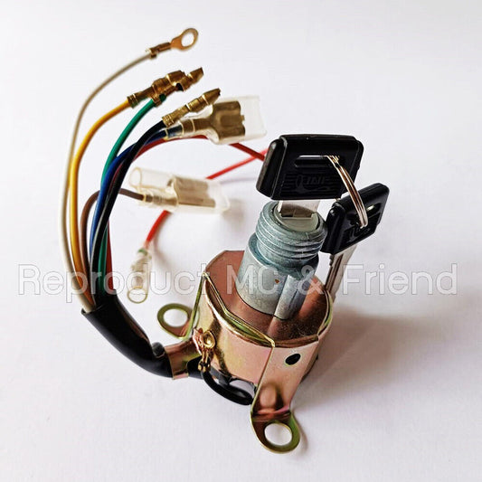 Main Ignition Key Switch : Fits Yamaha YL2 YL2C YL2CM L5T L5TA YG5 YG5S FS1