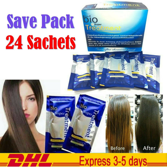 24x Green Bio Super Treatment Cream Hair Condition After Straightening Perming