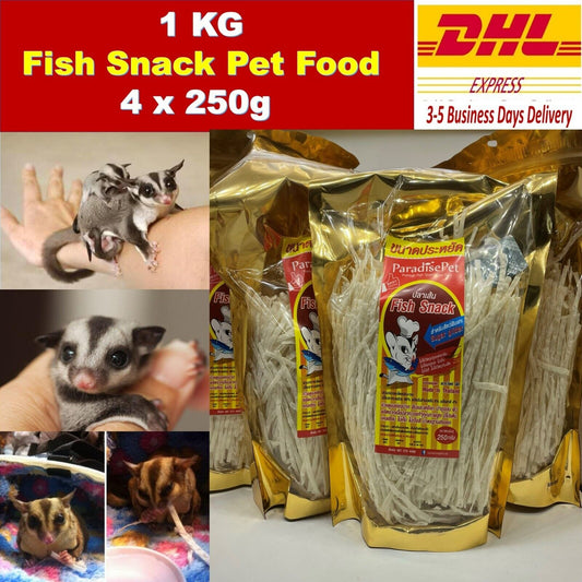 1kg Fish Stick Snack Sugar Glider Hamster Rabbit Pet Food Protein Teeth Animal