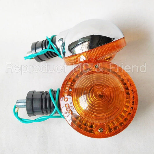 2x Rear Signal Winker Flasher Lamp 6V. : Fits Yamaha RX100 RX125 RS100 RS125