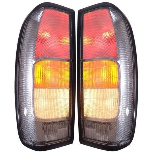 Tail Lamp Rear Lights Clear Lens For Nissan Navara Frontier D22 Pickup 1998-2004