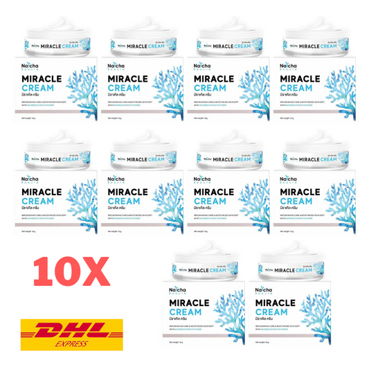 10x Natcha Miracle Cream Reduce Wrinkles Acne Blemishes Skin Rejuvenation 18 g