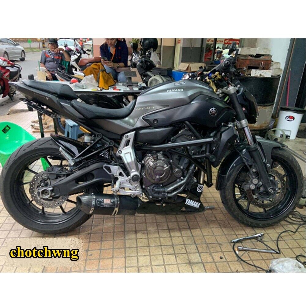 Yamaha MT07 / FZ07 Crash cage Black Motorcycle Motors Pro Subcage Stunt Part