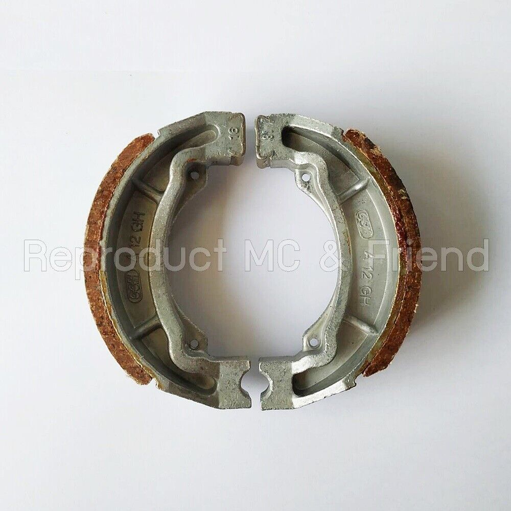 Front Brake Shoe For Suzuki TS50 ('71-'74) MT50 ('73) DS80 '78-'79 RM80 '77-'79