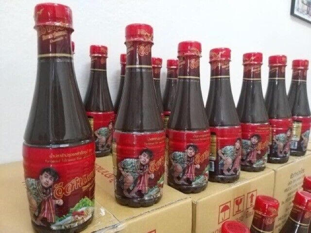 Thai Fish Sauce Chili Paste Spicy Plara Homemade Bong Seasoning Food Cuisine x3