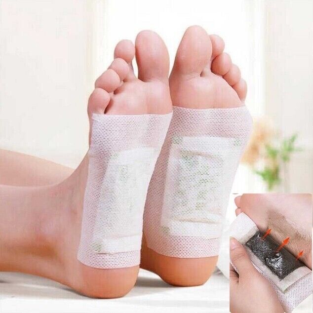 100Pcs 100% Authentic Kinoki Gold Premium Detox Foot Pads Health Organic Herbal
