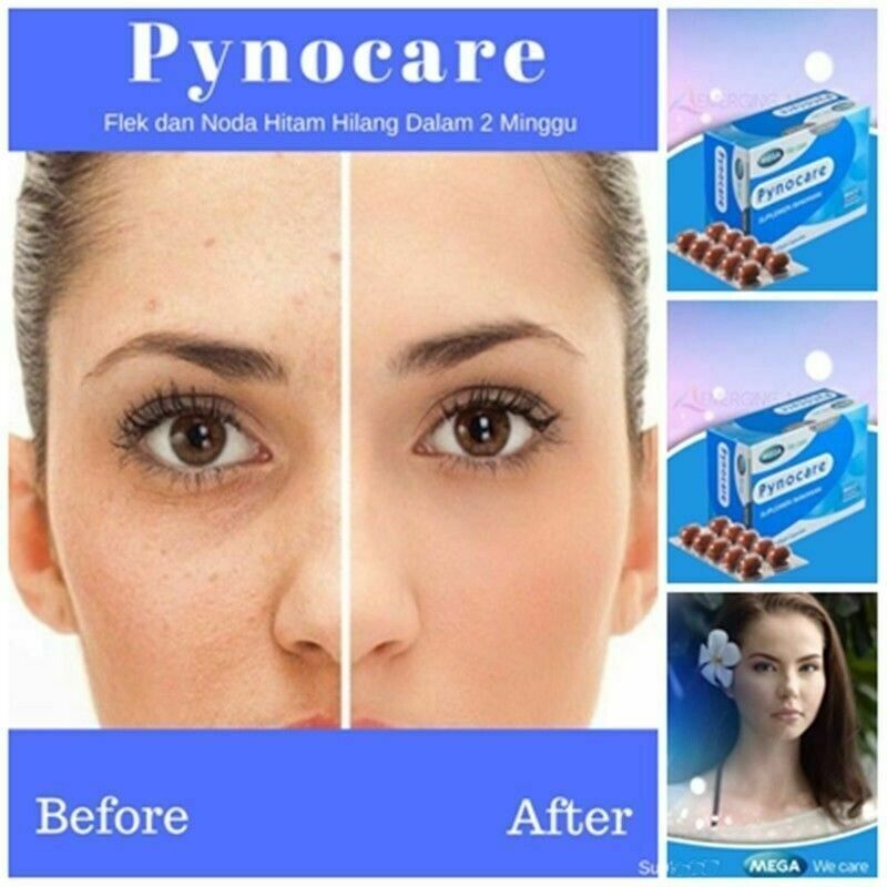Mega We Care PYNOCARE WHITE French Pine Bark Extract Vitamin C E Skin care