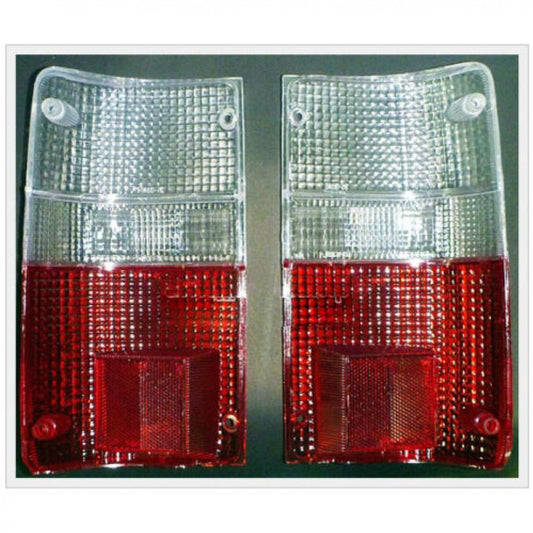 Tail Light only Lens Pair For Toyota Hilux Pickup RN85 RN90 LN106 1989-1997