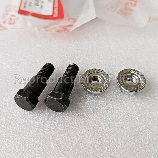 2x Bolts + Nuts Handle Levers L/R For Yamaha YZ80 YZ60 YZ100 YZ125 YZ250