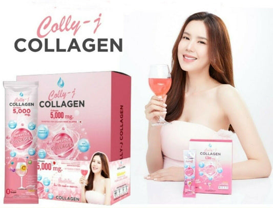 Colly J Collagen Supplement Instant Drink Skin Bones Hair Nails 30 sachets