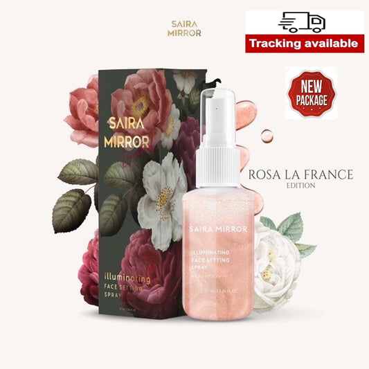 SAIRA MIRROR Illuminating Face Setting Spray No Alcohol Skin Glow Face 67ml