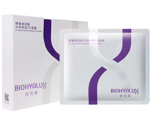 ??? Biohyalux HA Aqua Moisturising 3D Mask 5pcs/Box #ibea