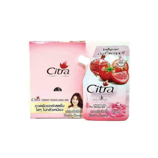 Citra Aura Gel Bright White Aura Tomato and Pomegranate 35 ml x 4