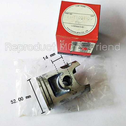 Yamaha RX100 Piston Standard Size (Diameter = 52.00 mm.) New