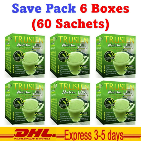 6x Truslen Coffee Matcha Latte Diet Weight Loss Control Slim Shape Sugar Free