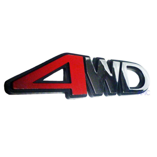 4WD Emblem Badge Logo Pick Up Ute Ranger D40 Sr BT50 High Quality