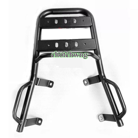 Rear Carrier Rack Honda ADV150 H2C Cargo Steel Motorcycle Parts Luggage Black