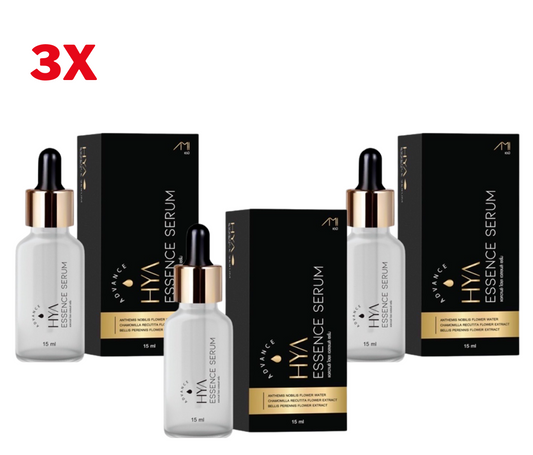 AMI HYA Essence Serum Advance Hyaluron Reduce Dark Spots Wrinkles Skin 15ml x 3