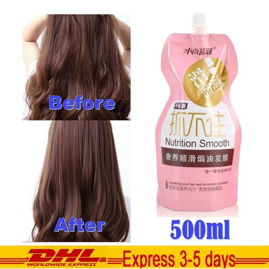 1x NUTRITION SMOOTH Keratin Hair Treatment Nourishing Hair Smooth & Elegan 500ml
