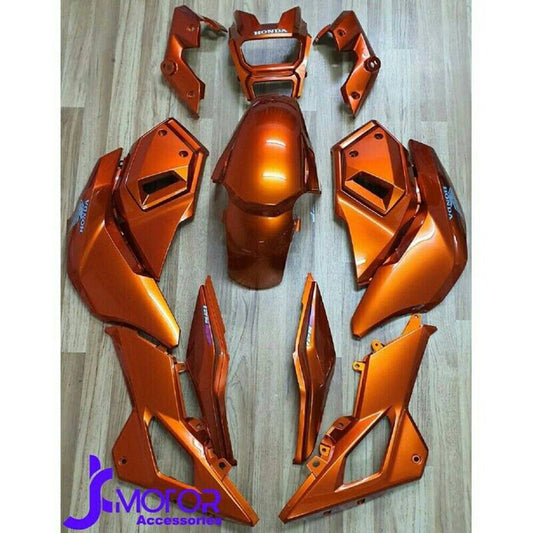 Motorcycle Fairing For Honda MSX SF Color Orange glass Effect ABS Frame Body