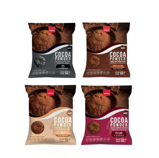 Aroma Cocoa Powder making Beverages Bakery Ingredient Drink Cafe Restaurant 500g