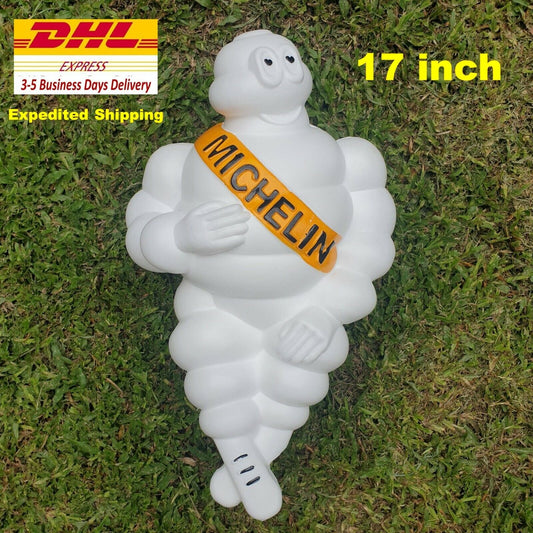 17" MICHELIN MAN DOLL Figure Bibendun Advertise Tire Collect Truck Yellow Band