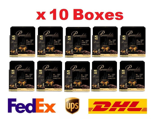 10xPananchita Arabica coffee Control hunger 0% sugar 0% trans fat 0% cholesterol