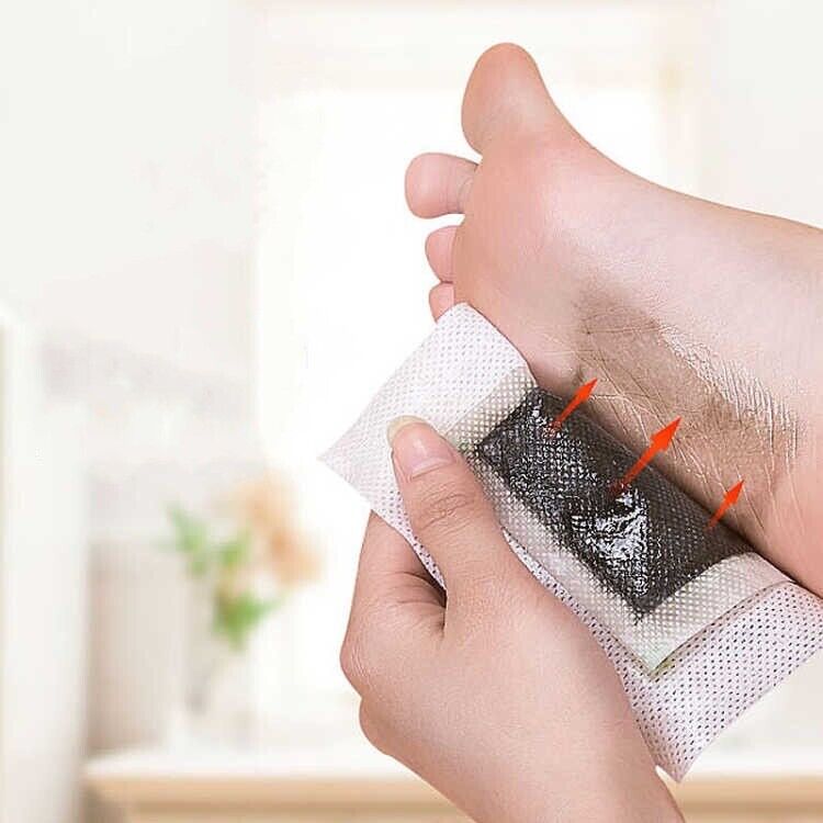 100Pcs 100% Authentic Kinoki Gold Premium Detox Foot Pads Health Organic Herbal