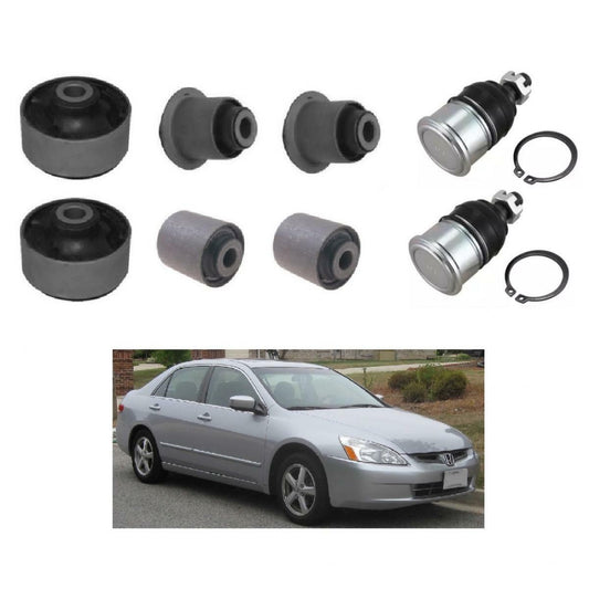 8 Front Lower Control Arm Bushing Ball Joint Fit 2003-2007 Honda Accord LX sedan