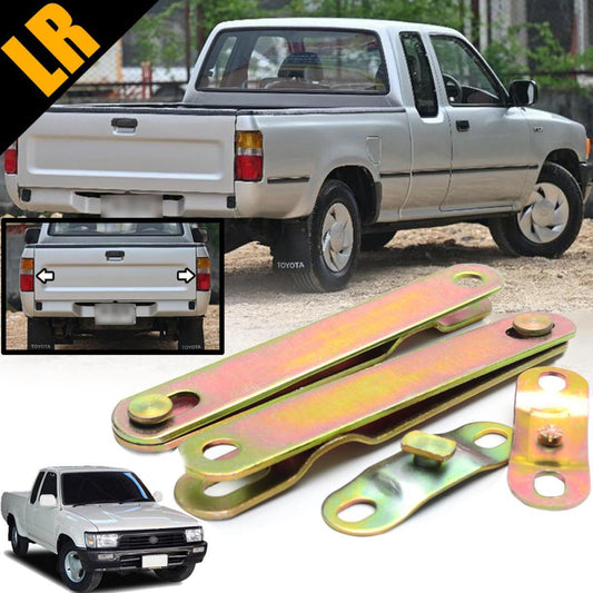 Pair Side Tailgate Hinge Metal Fits Toyota Hilux LN85 RN90 Sr5 Pickup 1989-1997