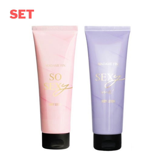 Madame Fin Perfume Body Lotion So Sexy + Sexy Me Scent (Set 100ml 2 tubes)