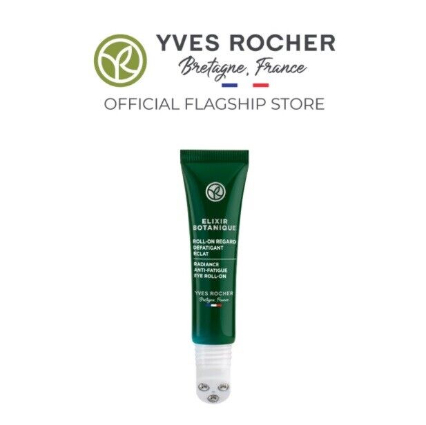 Yves Rocher Elixir Botanique Anti-Fatigue Eye Roll-On Relieve Dark Spots Wrinkle