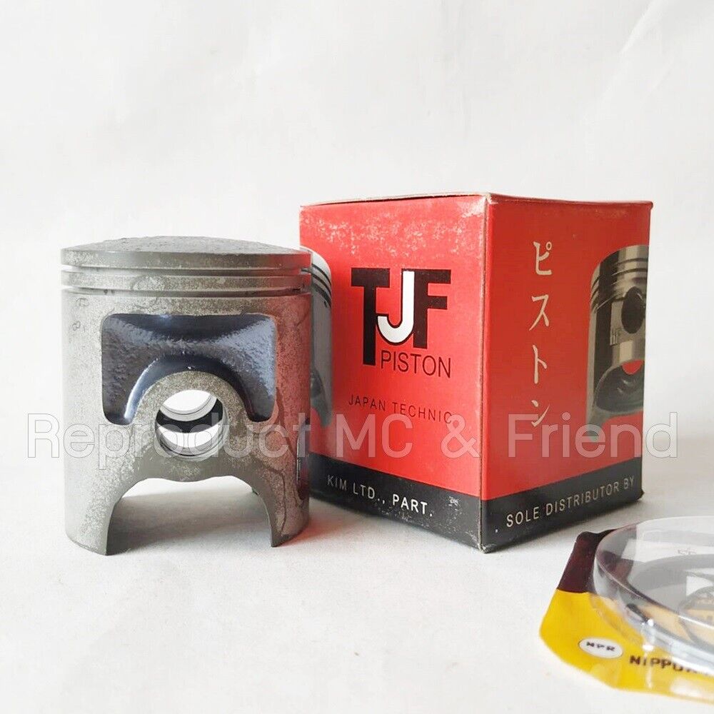 Yamaha DT100 ('76-'80) MX100 ('79-'83) Piston & Ring Set OS 1.25 (Dia=53.25mm.)