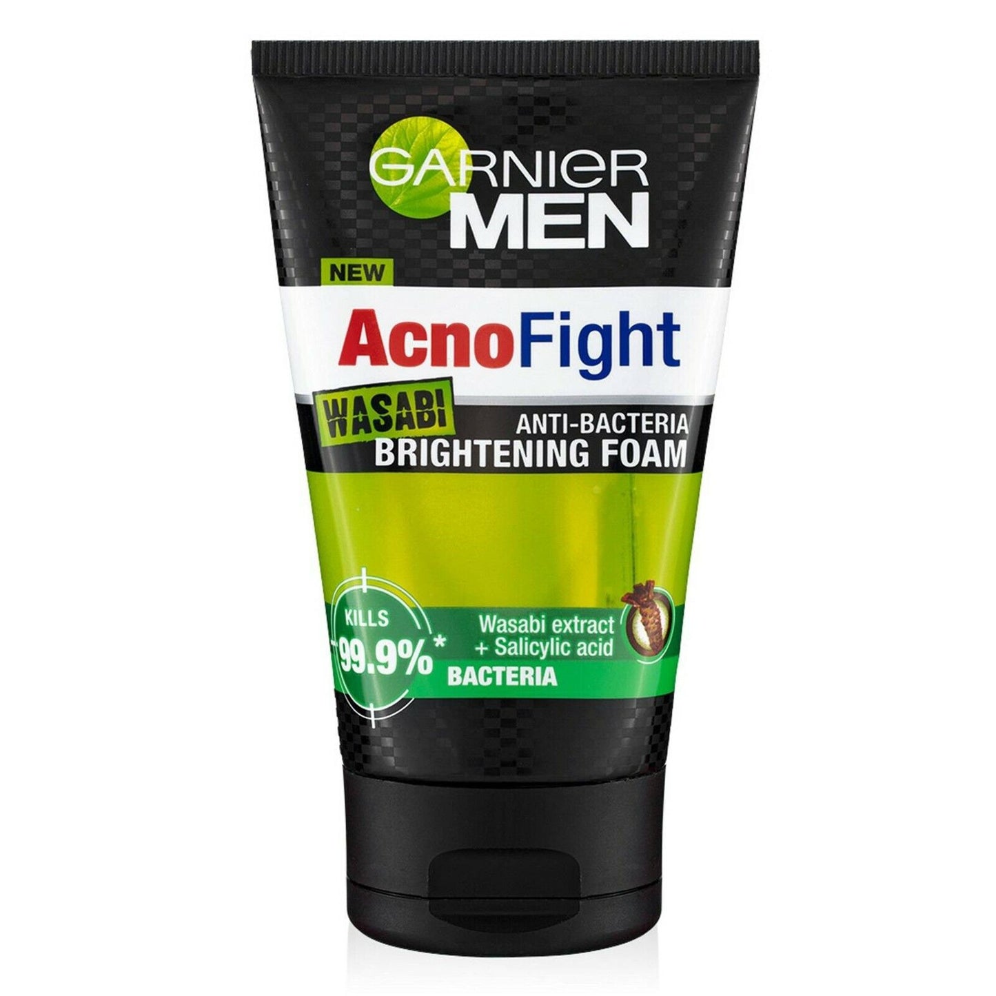 10x100ml Garnier Men Foam Acno Fight WASABI Foam Face wash Acne Oil Control Skin