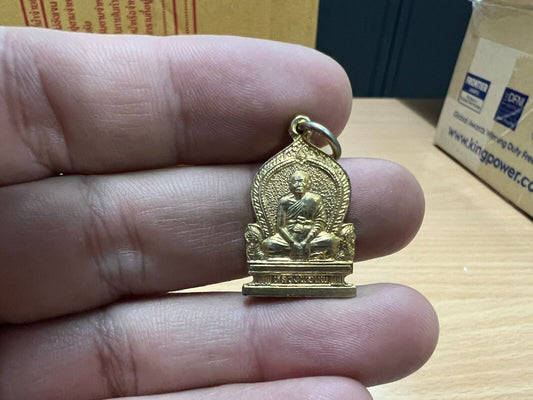 Wat Pikul Thong Spirit LP Nop Monk Jewelry Sing Buri Amulet Heirlooms Artifact