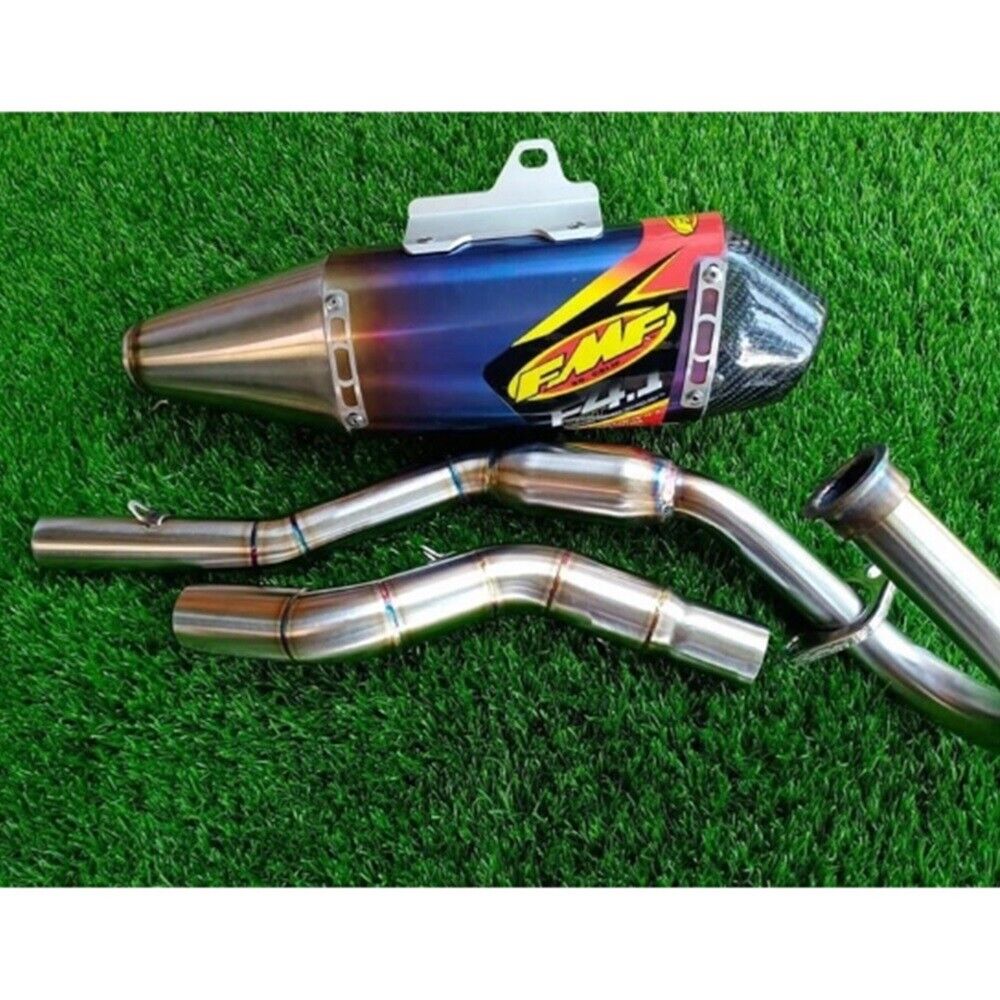 Exhaust Headers Muffler Yamaha WR155 Stainless steel Titanium System Side Pipe