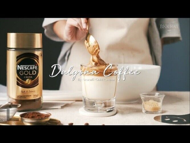 3x 200g Nescafe Gold Crema Instant Coffee Blended Finely Ground Roasted Arabica