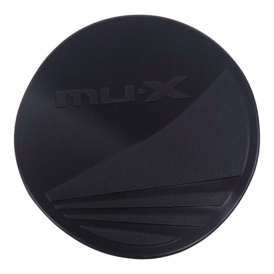Cover Fuel Oil Cap Matte Matt Black Trim Fit Isuzu MU-X MUX Suv 2013-2016