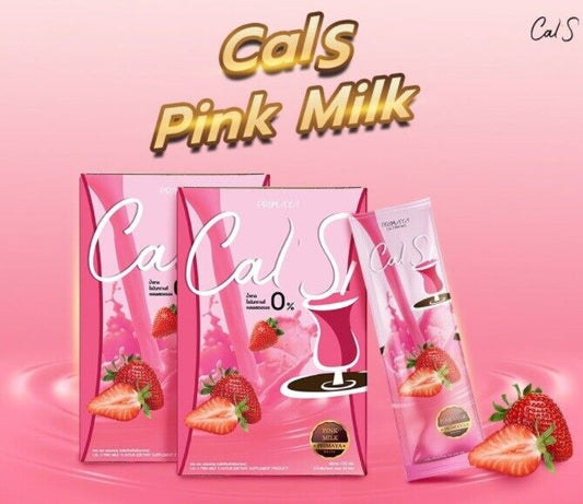 3X Cal S Pink Milk Primaya Drink Meal Replacement Weight Control sugar&trans 0%