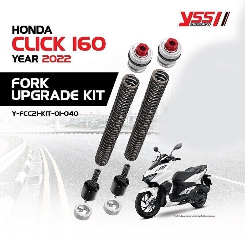 YSS FRONT FORK UPGRADE KIT FOR HONDA CLICK 160 2022