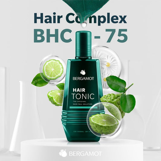 Bergamot Hair Tonic Herbal Extracts Nourish Hair Reduce hair loss Thinning 200ml