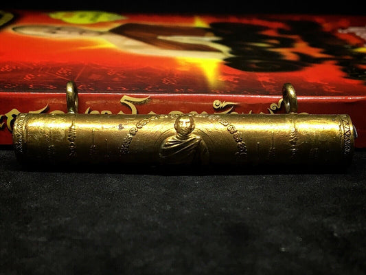 Takrut Mahapokasup LP Rak Wealth Fortune Luck Millionaire Talisman Thai Amulet