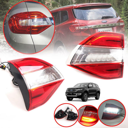 Tail Lamp Rear Lights Inner LED Pair Fit For Ford Everest SUV 2015 16 17 18