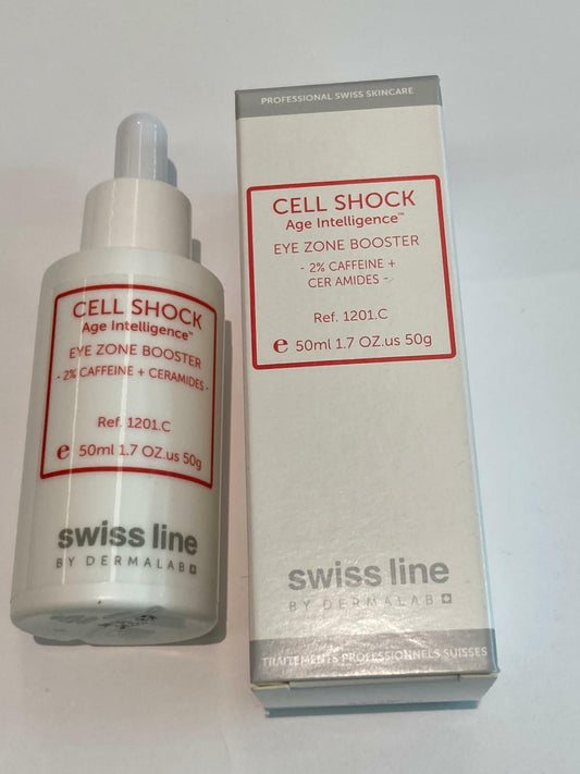 Swiss Line CS Age Intelligence Eye Zone Booster 2% Caffeine Ceramides 50ml #ibea