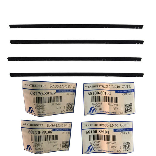 Door Belt Weatherstrip Inner Outer For Toyota Hilux LN30 RN40 RN30 pickup 78-83